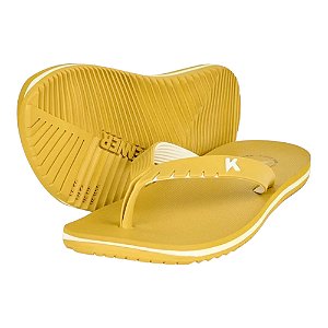 Chinelo Kenner Red Pro Pvc Curcuma Masculino Amarelo