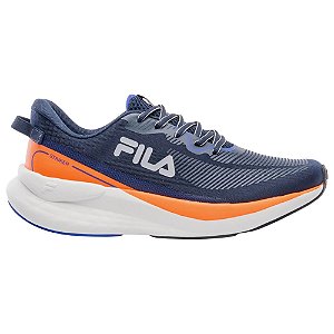Tênis Fila Striker Masculino Azul Marinho Têxtil