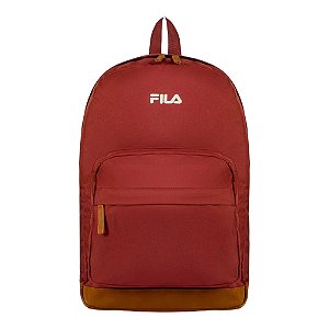 Mochila Fila Retro Letter 18L Unissex Vermelha