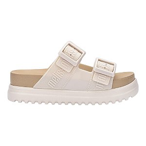 Sandália Melissa Cozy M-Lover Platform Feminino Bege Claro