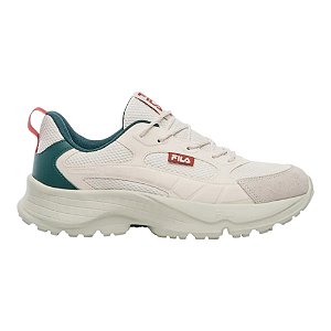 Tênis Fila Destroyer Bege e Verde Masculino
