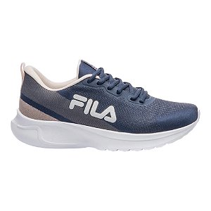 Tênis Fila Vector Azul Marinho e Bege Feminino