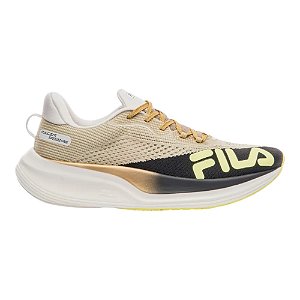 Tênis Fila Racer Speedzone Dourado e Preto Feminino