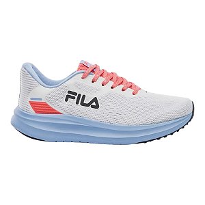 Tênis Fila Fastness Branco e Azul Feminino