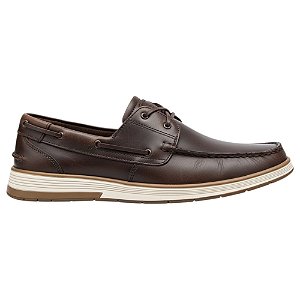 Sapato Social Ferracini Ultra Summer Marrom Escuro Masculino