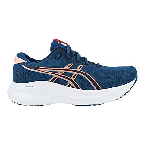 Tênis Asics Gel Excite 11 Azul Marinho e Rosa Feminino