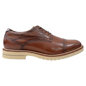 Sapato Social Ferracini Firenze Masculino Marrom