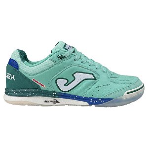 Chuteira Futsal Joma Indoor Reboun Turquoise Top Flex Verde