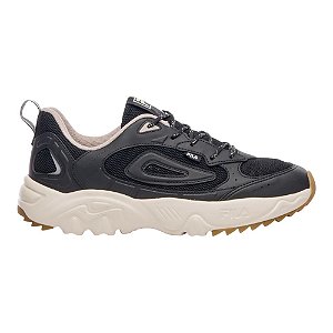 Tênis Fila Oakmont 2 Preto e Bege Feminino