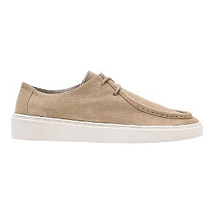 Tênis Casual Oficina Canadian Couro Bege Masculino