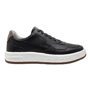 Tênis Sapatênis Democrata Denim Drake Pulse Preto Masculino