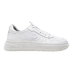 Tênis Sapatênis Democrata Denim Block Branco Masculino