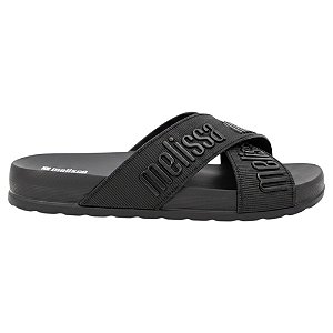 Chinelo Melissa Cozy Slide Preto Feminino