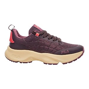 Tênis Fila Elevation Roxo e Marrom Feminino