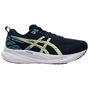 Tênis Asics Gel-Hypersonic 6 Azul Marinho e Verde Masculino