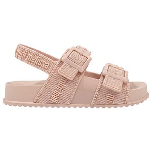 Sandália mini Melissa Cozy M-Lover Baby Infantil Rosa Claro