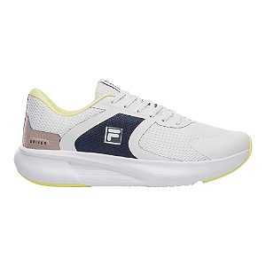 Tênis Fila Driver Branco e Azul Marinho Masculino