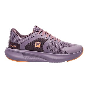 Tênis Fila Driver Roxo e Laranja Feminino
