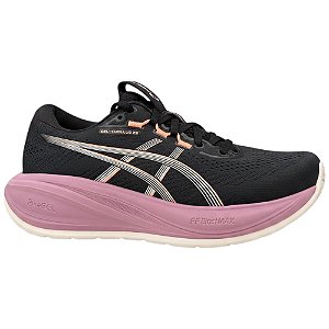 Tênis Asics Gel Cumulus 28 Preto e Roxo Feminino