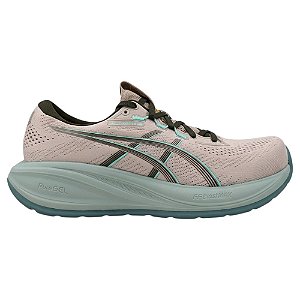 Tênis Asics Gel Cumulus 28 Bege e Azul Masculino