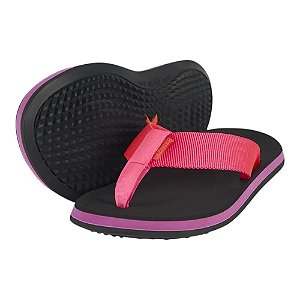 Chinelo Kenner Legend Pro Preto e Rosa Neon Masculino