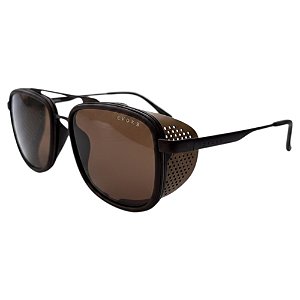 Óculos de Sol Evoke Snowstorm 01B Bronze Matte Brown Beige