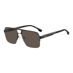 Óculos de Sol Boss 1767S Preto e Cinza Escuro Masculino