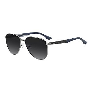 Óculos de Sol Boss 1914S Prata e Azul Masculino
