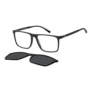 Óculos de Sol Tommy Hilfiger 2391 Clip-on Matte Black