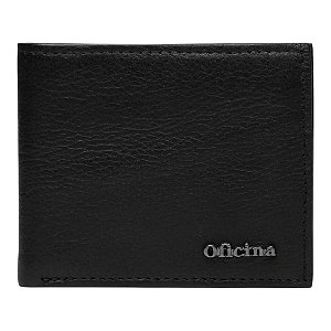 Tênis Casual Oficina Carteira Couro Preto Masculino