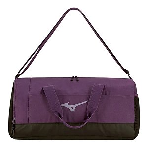 Bolsa Mizuno Miz Gym 25L Roxo e Preto Unissex