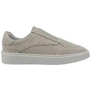 Tênis Casual Oficina Refine Slip Camurça Off White Masculino
