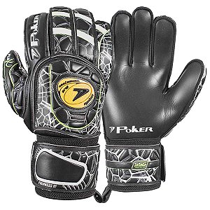 Luva Goleiro Poker Firmness Ii Preto/Verde