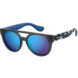 Óculos Havaianas Buzios Preto / Azul Camuflado