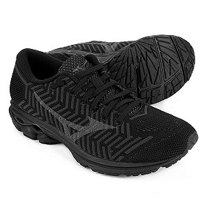 Tenis Mizuno Waveknit R2 Preto/Preto