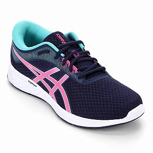 Tenis Asics Patriot 11a Azul / Rosa