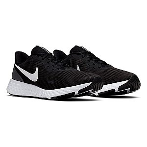 Tenis Nike Revolution 5 Preto/Branco