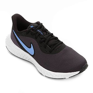 Tenis Nike Revolution 5 Cinza/Azul