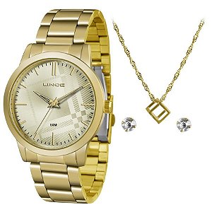 Relógio Lince Feminino Dourado LRG4554LKV00C1KX