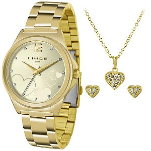 Relógio Lince Feminino Urban Dourado LRG4560LKV18S2KX