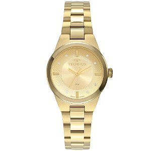 Relógio Technos Feminino Dourado 2035MRX4X