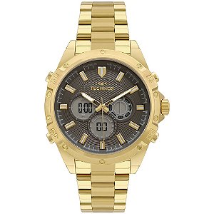 Relógio Technos Masculino Dourado BJ3814AB1P