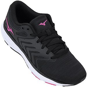 Tenis Mizuno Arrow Preto/Rosa