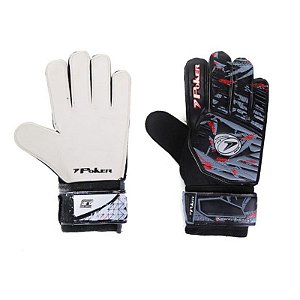 Luva De Goleiro Poker Futebol Campo Celerity Training Infantil Preto