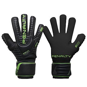 Luva De Goleiro Penalty Campo Delta Exofinger Viii Preto/Verde