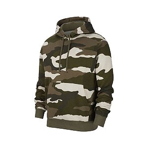 Moletom Nike Club Hoodie Camuflado