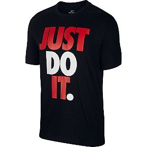 Camiseta Nike Tee Just Do It Preta