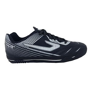 Chuteira Futsal Topper Frontier X Masculina Marinho/Branco