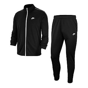 Agasalho Nike Tracksuit Basic Preto/Branco