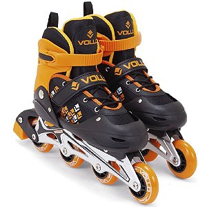 Patins In Line Vollo Laranja